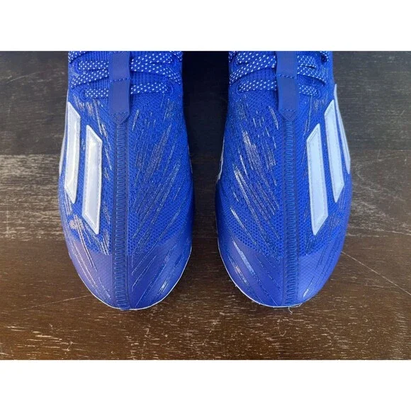 Adidas ADIZERO Primeknit Royal Blue/White Football Cleats Men’s Size 12 GV9622